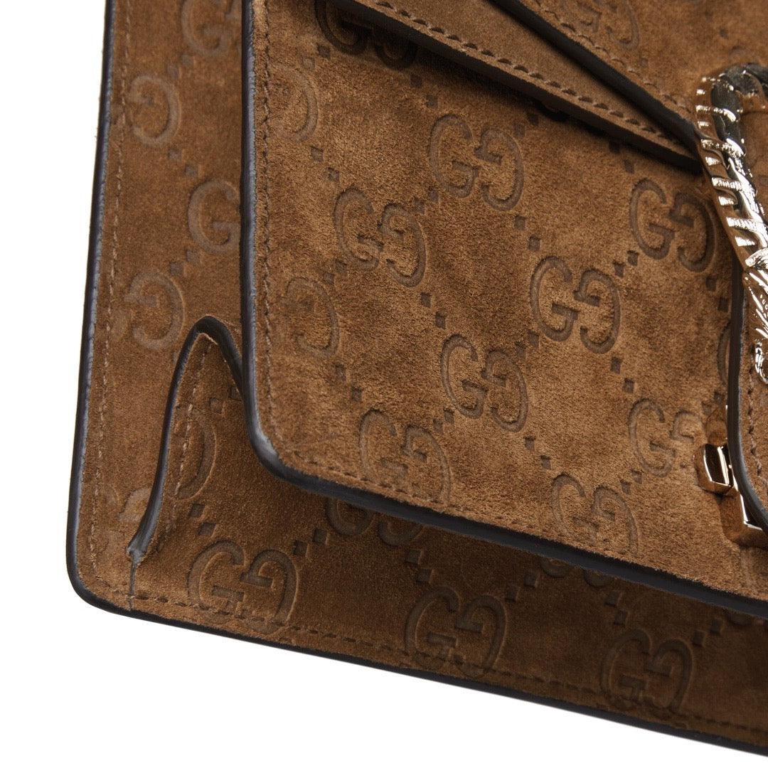 New Gucci Women’s Brown Leather Shoulder Bag - Luxury Meets Versatility