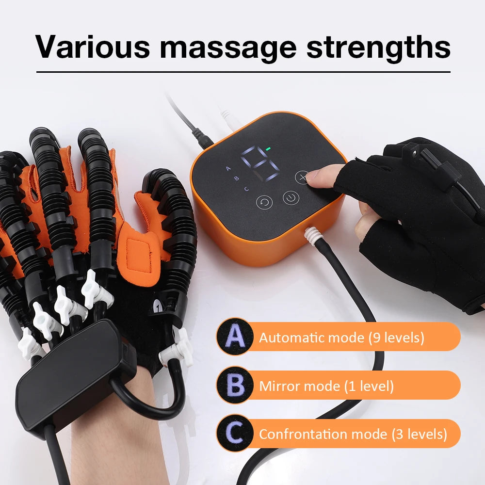 Stroke Recovery Robot Glove – Hemiplegia Rehabilitation Hand Training Device