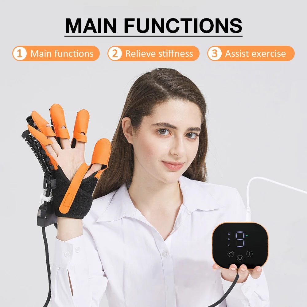 Stroke Recovery Robot Glove – Hemiplegia Rehabilitation Hand Training Device