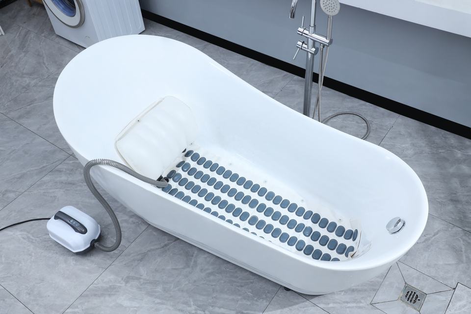 Home Spa Bubble Massage Mat – Anti-Slip Bathtub Massage Machine for Full Body Relaxation