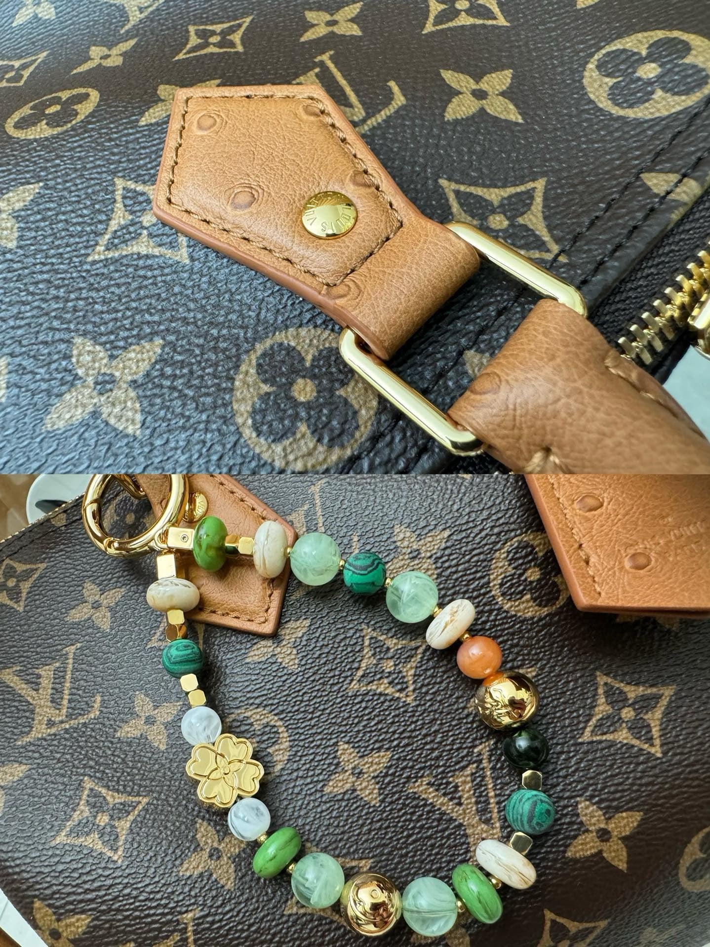 Unique Louis Vuitton Women’s Brown Leather Shoulder Bag – Timeless Elegance